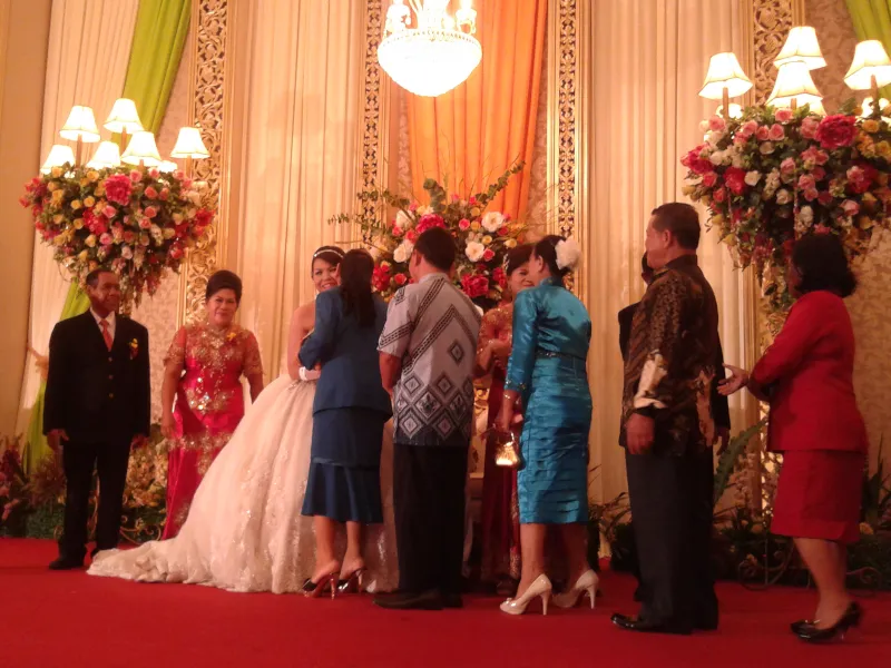 マナドの結婚式
