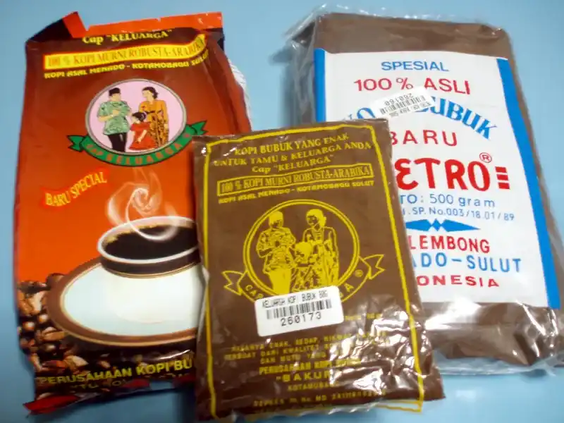 マナド産のコーヒー