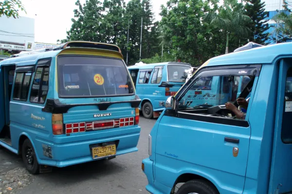 マナドの交通事情