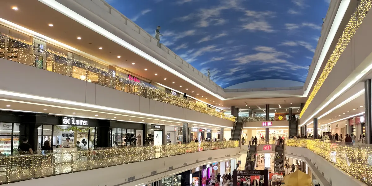 マントス</a>はモール全域がフリーWi-Fiスポット