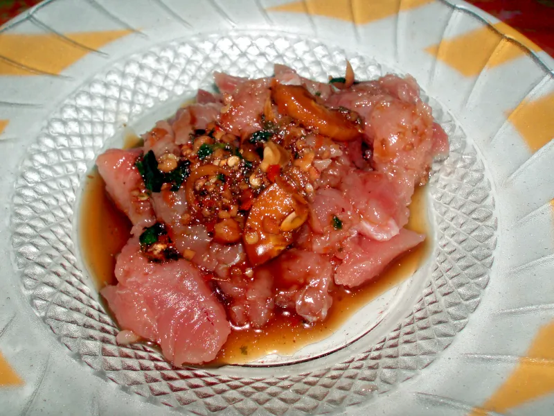 サンギル的マグロのサシミ
